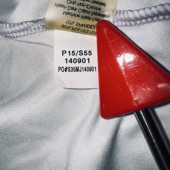 Title Nine Dream Dress XL Purple Panel Watercolor Pattern Cap Sleeve Scoop Neck - Picture 7 of 8